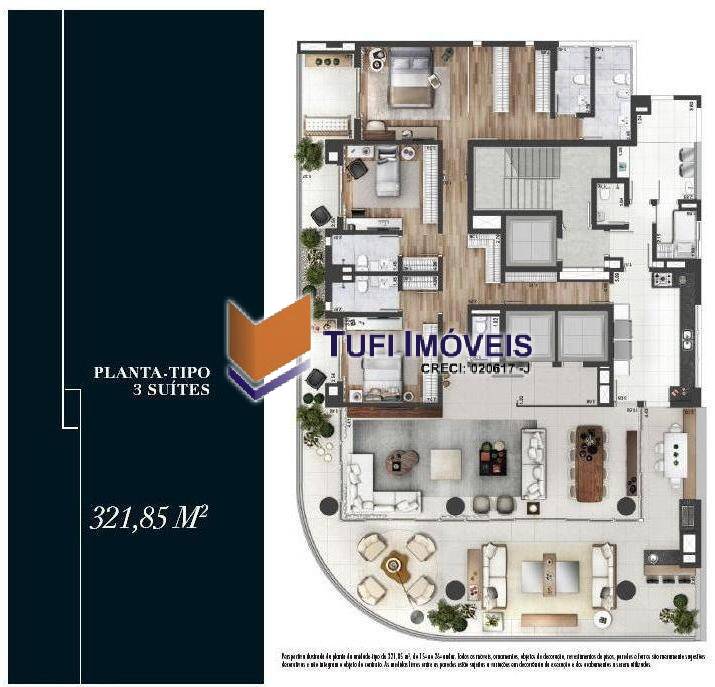 Apartamento, 3 quartos, 322 m² - Foto 35