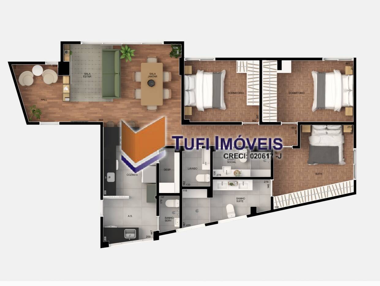 Apartamento, 3 quartos, 129 m² - Foto 18