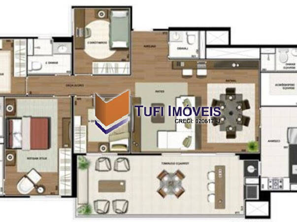 Apartamento à venda com 4 quartos, 137m² - Foto 26
