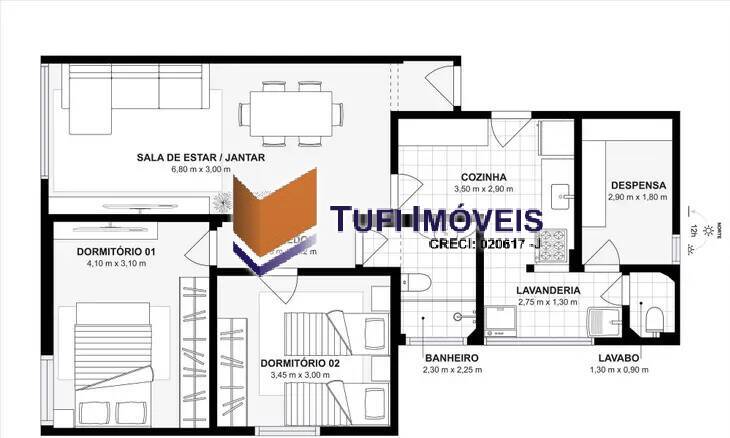 Apartamento, 2 quartos, 80 m² - Foto 26