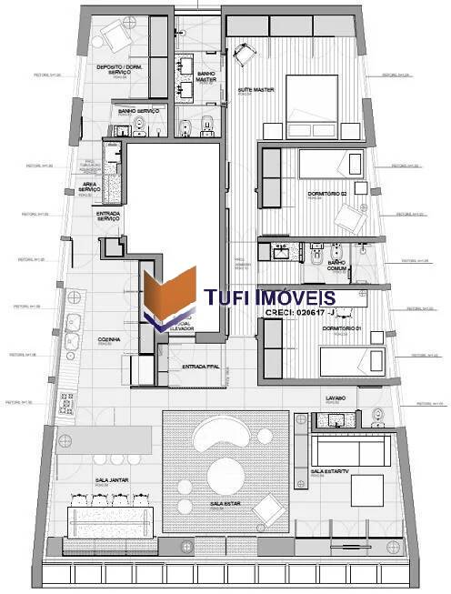 Apartamento, 4 quartos, 163 m² - Foto 24