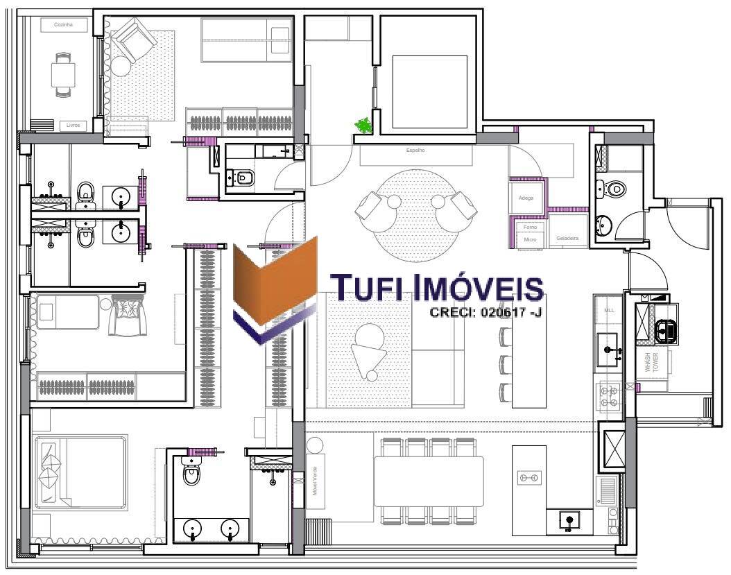 Apartamento, 3 quartos, 153 m² - Foto 28